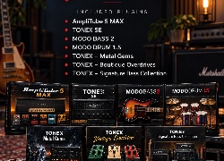 IK Multimedia 7 Plugins - MODO Drum 1.5, Bass 2, AmpliTube 5 MAX